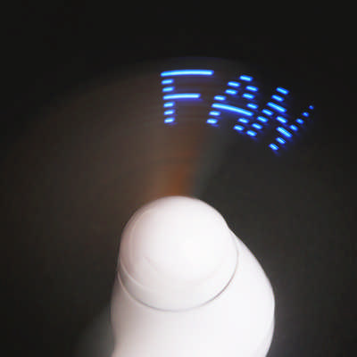 Handy LED Message Fan (PCT245_PC)
