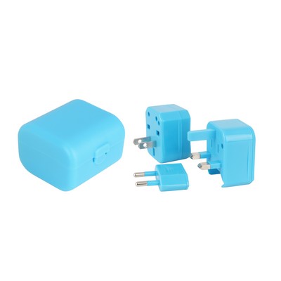 Universal Travel Adapter Kit - (printed with 1 colour(s)) - (PCH037_PC)