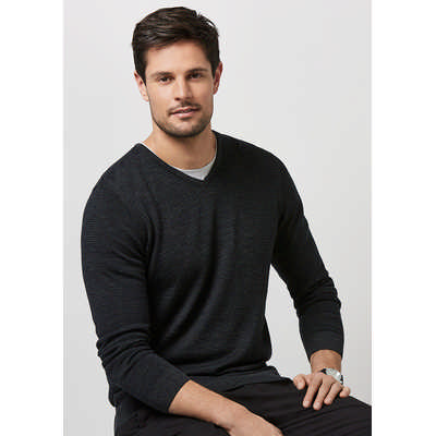 Mens Origin Merino Pullover (WP131ML_BIZ)