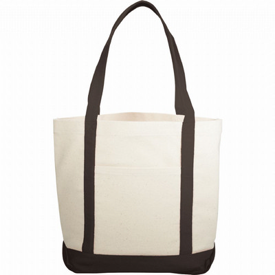 10 oz. Cotton Casablanca Boat Tote (SM-7264_BUL)