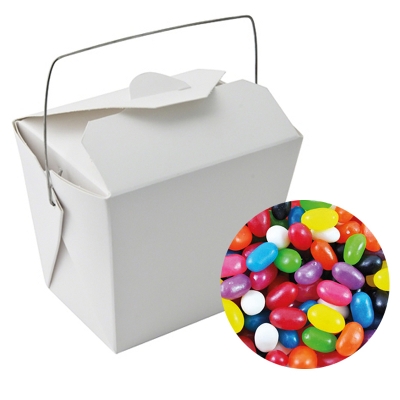 Paper Noodle Box with Mixed Jelly Beans