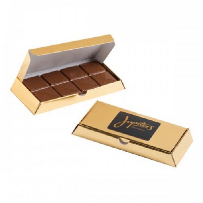 Branded Choc Box with Sticker - x2 Layer Chocolate (CC009E2_CONF)