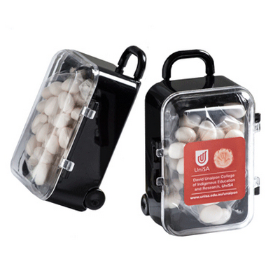 Acrylic Carry-on Case with Mints 50G (CC070B_CONF)