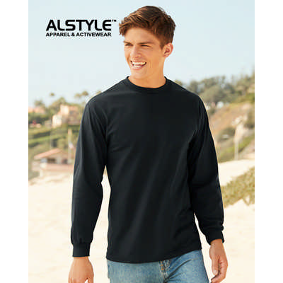 Alystle Adult Long Sleeve Tee Colours (1304_COLOURS_GILD)