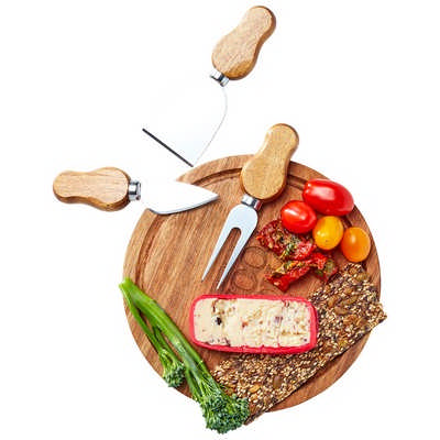Cawdor Mini Cheese Board & Knife Set (D385_PB)
