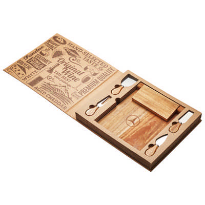 St. Andrews Magnetic CheeseBoard & Knife Set (D388_PB)