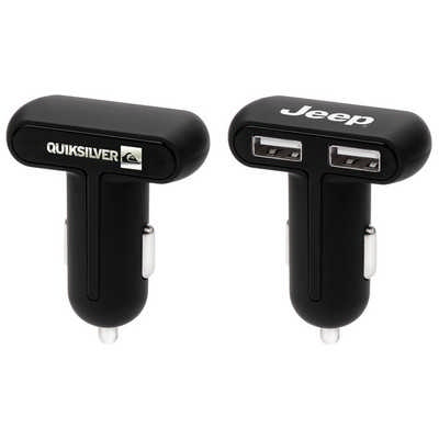 Bis Dual USB Car Charger (FD402_PB)