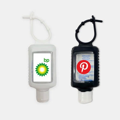 60ml Hand Sanitiser Gel with Silicone Soft Travel Sleeve (H303SS_PB)