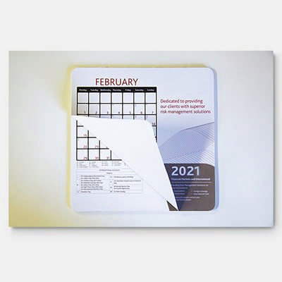Calendar Mouse Mat (230mm x 190mm) (MM118_PB)