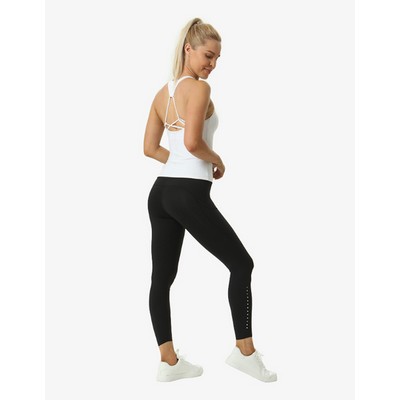 Ladies 80% Nylon/ 20% Spandex Leggings with pockets (BKL1905_BSN)