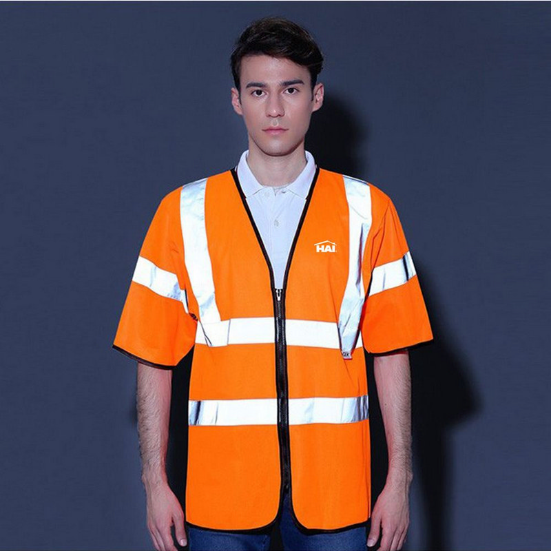 High Visibility Short Sleeve Safety Vest (OC30X178_OC)