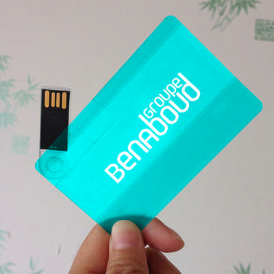 Transparent 16Gb Usb Card Flash Drive (OC30X201_OC)
