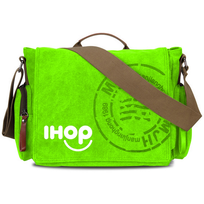 Canvas Business Crossbody Printing Travel Bag (OC31X232_OC)