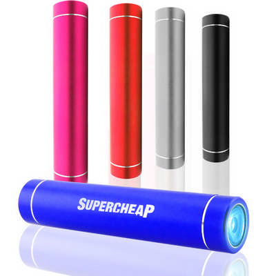 Cylindrical Power Bank With Light 2000Mah (POWB09_OC)
