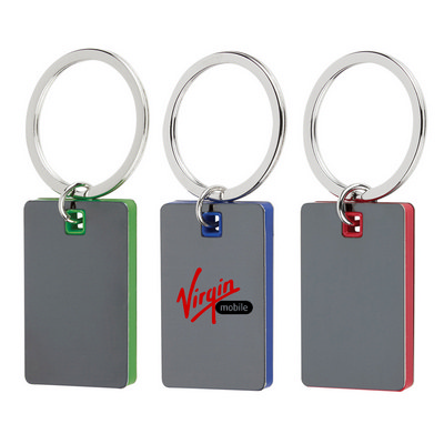 Colour Block Mirrored Keyring (OH4796_OC)