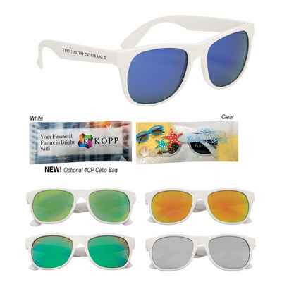 Rubberised Mirrored Sunglasses (OH6208_OC)