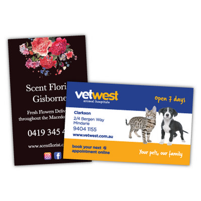 Straight Edged Business Card Magnets 55mm x 90mm (036MMT_MMAG) Straight Edged Business Card Magnets 55mm x 90mm