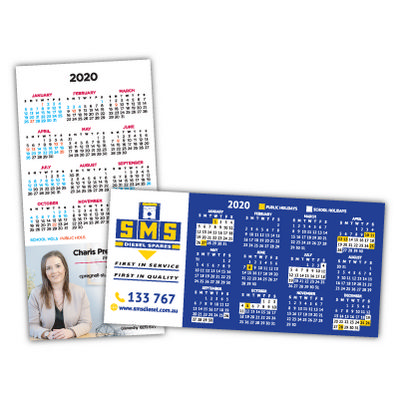 Straight Edged Calendar Magnets 72mm x 147mm (040MMT_MMAG) Straight Edged Calendar Magnets 72mm x 147mm