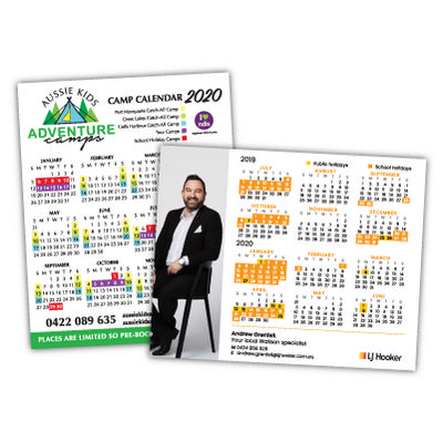 Straight Edged Calendar Magnets 97mm x 122mm (042MMT_MMAG) Straight Edged Calendar Magnets 97mm x 122mm