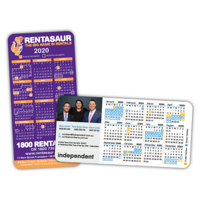 Rounded Corner Calendar Magnets 72mm x 147mm (045MMT_MMAG) Rounded Corner Calendar Magnets 72mm x 147mm