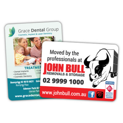 Rounded Corner Promotional Magnets 72mm x 97mm (120MMT_MMAG) Rounded Corner Promotional Magnets 72mm x 97mm