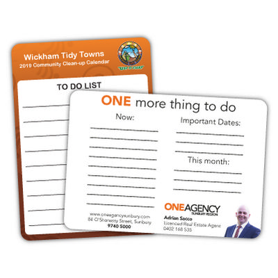 Rounded Corner To Do List Magnets 148mm x 210mm (143MMT_MMAG) Rounded Corner To Do List Magnets 148mm x 210mm