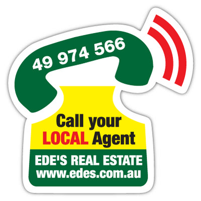Telephone Shape Magnets 55mm x 55mm (184MMT_MMAG) Telephone Shape Magnets 55mm x 55mm