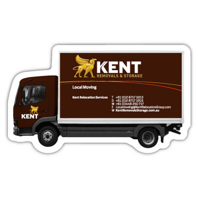 Truck Three Shape Magnets 86mm x 51mm (279MMT_MMAG) Truck Three Shape Magnets 86mm x 51mm