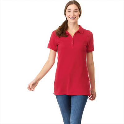 Belmont Short Sleeve Polo - Womens (TM96624_RNG_DEC)