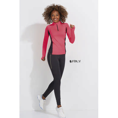 BERLIN WOMEN S - LONG SLEEVE RUNNING T-SHIRT (S01417_ORSO)