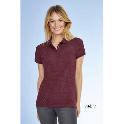 BRANDY WOMEN S - POLKA-DOT POLO SHIRT (S01707_ORSO)