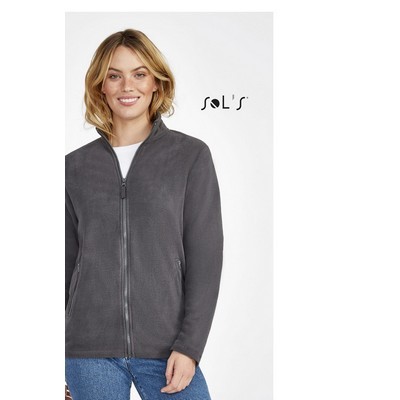Norman Women Women S Plain Fleece Jacket (S02094_ORSO)