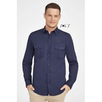 Business shirt long sleeve BURMA MEN S SHIRT (S02763_ORSO)