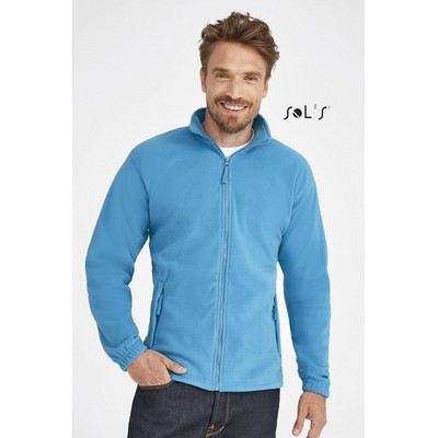 North Men S Zipped Fleece Jacket (S55000_ORSO)