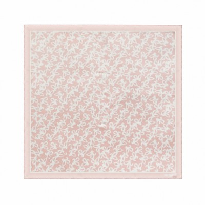 Silk scarf Hirondelle Light Pink (CFM736Q_ORSO)