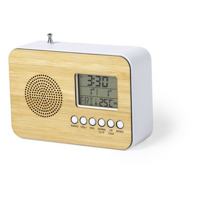 Radio Alarm Clock alarm , calendar, thermometer and FM radio Tulax (M6517_ORSO)