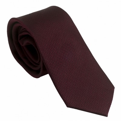Silk Tie Uomo Burgundy (UFC747R_ORSO)