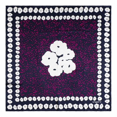 Silk scarf Giada Navy (UFL918N_ORSO)