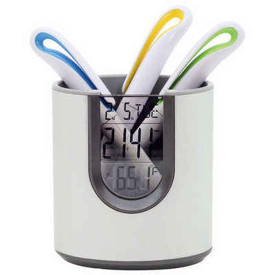 Orbit Pen Holder Clock (G1607_ORSO)