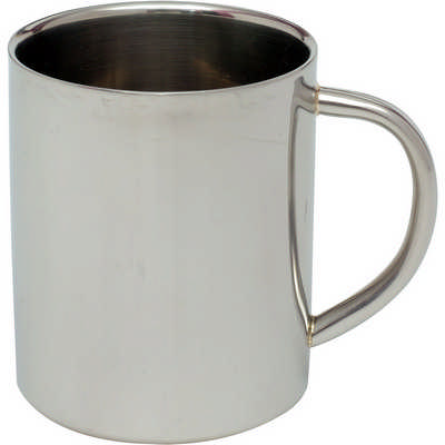 Stainless steel coffee mug (G377_ORSO)