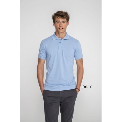 Polo shirt Men s 65% polyester 35% ring spun cotton PRIME (S00571_ORSO_DEC)