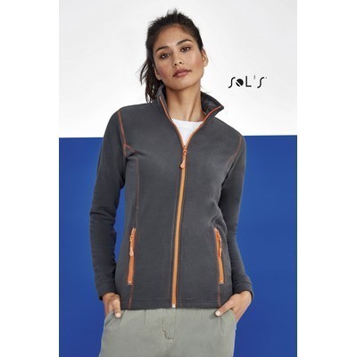 Polar fleece Micro fleece Top Women s soft zippered NOVA (S00587_ORSO_DEC)