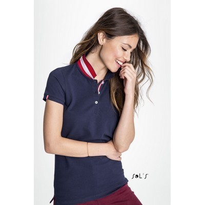 Polo shirt women s 100% ring spun cotton PATRIOT (S01407_ORSO_DEC)