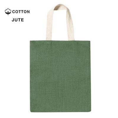 BAG BRIOS Tote bag JUTE and Cotton (M1166_ORSO_DEC)