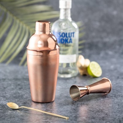 Cocktail Jigger with copper coating (M1456_ORSO_DEC)