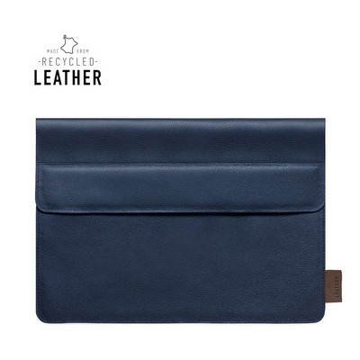LAPTOP POUCH made from recycled leather KROLL (M1853_ORSO_DEC)
