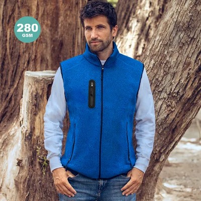 Vest 2 tone polar fleece - Unisex (M20168_ORSO_DEC)