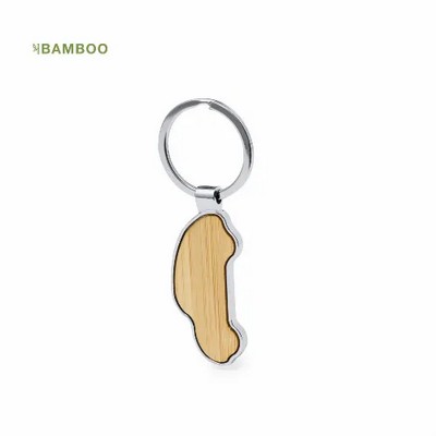 Keyring Fangiox Bamboo (M21004_ORSO_DEC)