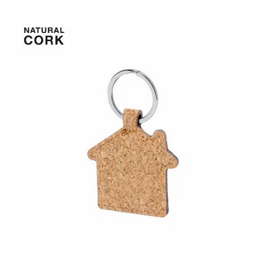 Natural Cork Keyring - Amuni (M21012_ORSO_DEC)