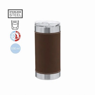 Insulated Stainless steel mug - Hulpex (M21389_ORSO_DEC)